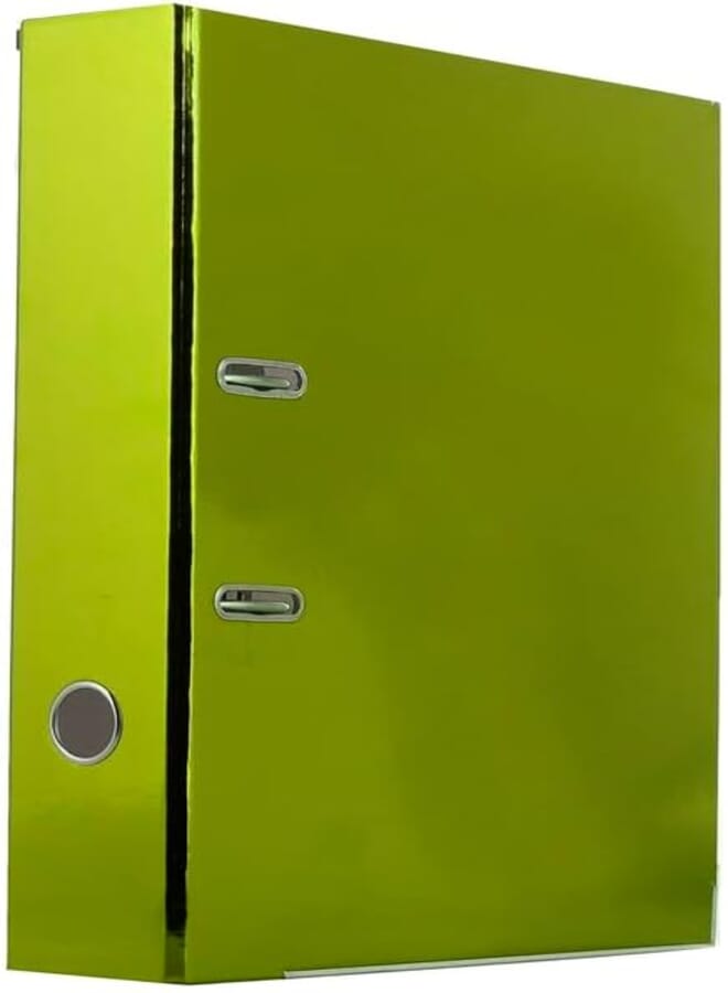 3A Classir File 8 cm Broqueen Metallic Machine 1 Piece - Green 556-1